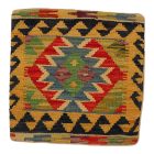 Poduszka dekoracyjna kilim 45x45 ręcznie tkana poszewka na poduszkę