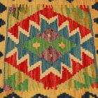 Poduszka dekoracyjna kilim 45x45 ręcznie tkana poszewka na poduszkę