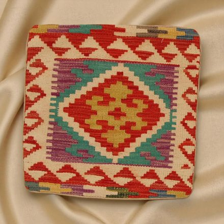 Poduszka dekoracyjna kilim 45x45 ręcznie tkana poszewka na poduszkę