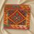 Poduszka dekoracyjna kilim 45x45 ręcznie tkana poszewka na poduszkę