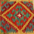 Poduszka dekoracyjna kilim 45x45 ręcznie tkana poszewka na poduszkę