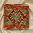 Poduszka dekoracyjna kilim 45x45 ręcznie tkana poszewka na poduszkę