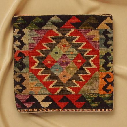 Poduszka dekoracyjna kilim 45x45 ręcznie tkana poszewka na poduszkę