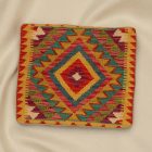 Poduszka dekoracyjna kilim 45x45 ręcznie tkana poszewka na poduszkę