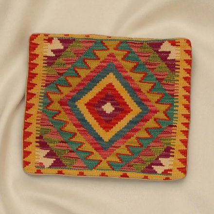 Poduszka dekoracyjna kilim 45x45 ręcznie tkana poszewka na poduszkę