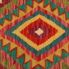 Poduszka dekoracyjna kilim 45x45 ręcznie tkana poszewka na poduszkę