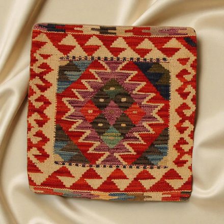 Poduszka dekoracyjna kilim 45x45 ręcznie tkana poszewka na poduszkę