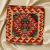 Poduszka dekoracyjna kilim 45x45 ręcznie tkana poszewka na poduszkę