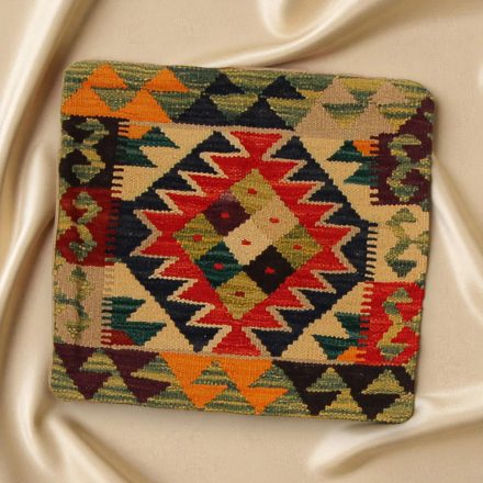 Ręcznie tkana poduszka dekoracyjna 45x45 poszewka na poduszkę Kilim