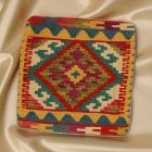 Ręcznie tkana poduszka dekoracyjna 45x45 poszewka na poduszkę Kilim