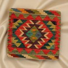 Ręcznie tkana poduszka dekoracyjna 45x45 poszewka na poduszkę Kilim