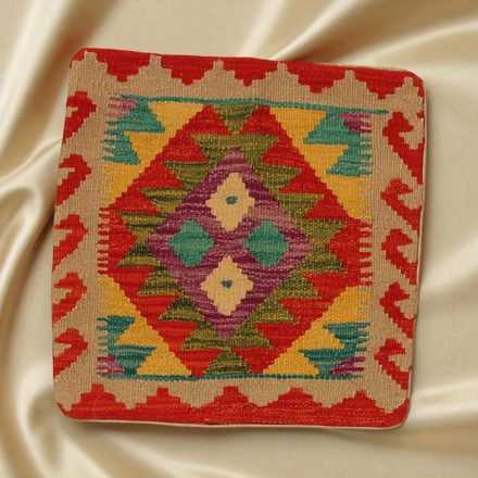 Ręcznie tkana poduszka dekoracyjna 45x45 poszewka na poduszkę Kilim