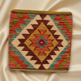   Ręcznie tkana poduszka dekoracyjna 45x45 poszewka na poduszkę Kilim