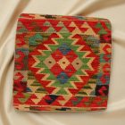 Ręcznie tkana poszewka na poduszkę Kilim 45x45 poduszka dekoracyjna