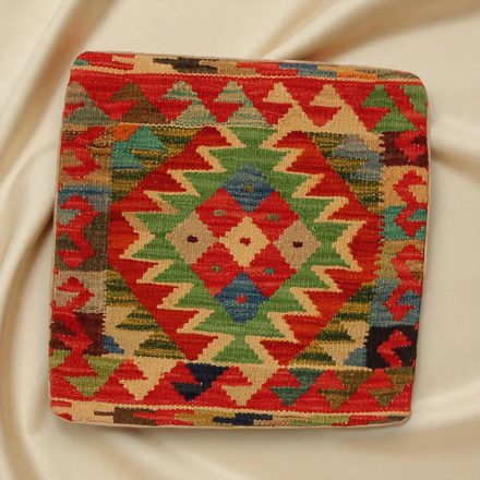 Ręcznie tkana poszewka na poduszkę Kilim 45x45 poduszka dekoracyjna