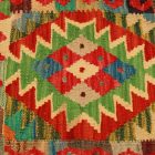 Ręcznie tkana poszewka na poduszkę Kilim 45x45 poduszka dekoracyjna