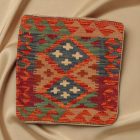 Ręcznie tkana poszewka na poduszkę Kilim 45x45 poduszka dekoracyjna