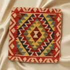 Ręcznie tkana poszewka na poduszkę Kilim 45x45 poduszka dekoracyjna