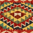 Ręcznie tkana poszewka na poduszkę Kilim 45x45 poduszka dekoracyjna
