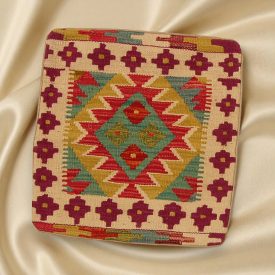   Ręcznie tkana poszewka na poduszkę Kilim 45x45 poduszka dekoracyjna