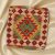 Ręcznie tkana poszewka na poduszkę Kilim 45x45 poduszka dekoracyjna