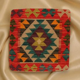   Ręcznie tkana poszewka na poduszkę Kilim 45x45 poduszka dekoracyjna