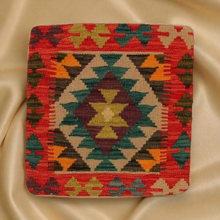 Ręcznie tkana poszewka na poduszkę Kilim 45x45 poduszka dekoracyjna