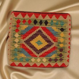   Ręcznie tkana poszewka na poduszkę Kilim 45x45 poduszka dekoracyjna