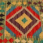 Ręcznie tkana poszewka na poduszkę Kilim 45x45 poduszka dekoracyjna