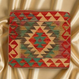Poduszka ręcznie tkana 45x45 poszewka na poduszkę Kilim