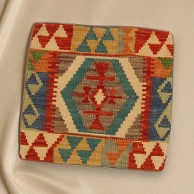 Poduszka ręcznie tkana 45x45 poszewka na poduszkę Kilim