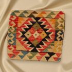 Poduszka ręcznie tkana 45x45 poszewka na poduszkę Kilim