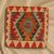 Poduszka ręcznie tkana 45x45 poszewka na poduszkę Kilim