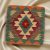 Poduszka ręcznie tkana 45x45 poszewka na poduszkę Kilim