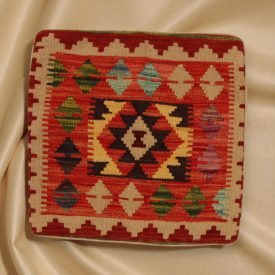   Ręcznie tkana poszewka na poduszkę 45x45 Kilim poduszka dekoracyjna