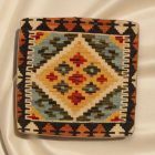 Ręcznie tkana poszewka na poduszkę 45x45 Kilim poduszka dekoracyjna