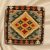 Ręcznie tkana poszewka na poduszkę 45x45 Kilim poduszka dekoracyjna