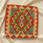 Ręcznie tkana poszewka na poduszkę 45x45 Kilim poduszka dekoracyjna