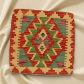   Ręcznie tkana poszewka na poduszkę 45x45 Kilim poduszka dekoracyjna