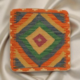   Ręcznie tkana poszewka na poduszkę 45x45 Kilim poduszka dekoracyjna