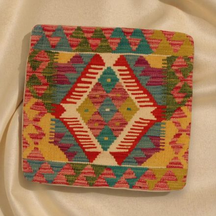 Ręcznie tkana poszewka na poduszkę 45x45 Kilim poduszka dekoracyjna
