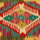 Ręcznie tkana poszewka na poduszkę 45x45 Kilim poduszka dekoracyjna