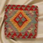 Ręcznie tkana poszewka na poduszkę 45x45 Kilim poduszka dekoracyjna