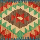 Ręcznie tkana poszewka na poduszkę 45x45 Kilim poduszka dekoracyjna