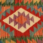 Poduszka dekoracyjna kilim 45x45 ręcznie tkana poszewka na poduszkę