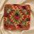 Poduszka dekoracyjna kilim 45x45 ręcznie tkana poszewka na poduszkę