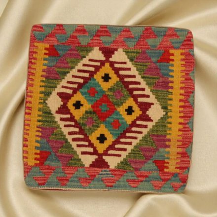 Poduszka dekoracyjna kilim 45x45 ręcznie tkana poszewka na poduszkę