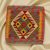Poduszka dekoracyjna kilim 45x45 ręcznie tkana poszewka na poduszkę