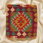 Ekskluzywna poduszka dekoracyjna 45x45 ręcznie tkana poszewka na poduszkę