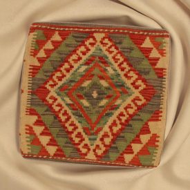   Poduszka dekoracyjna kilim 45x45 ręcznie tkana poszewka na poduszkę